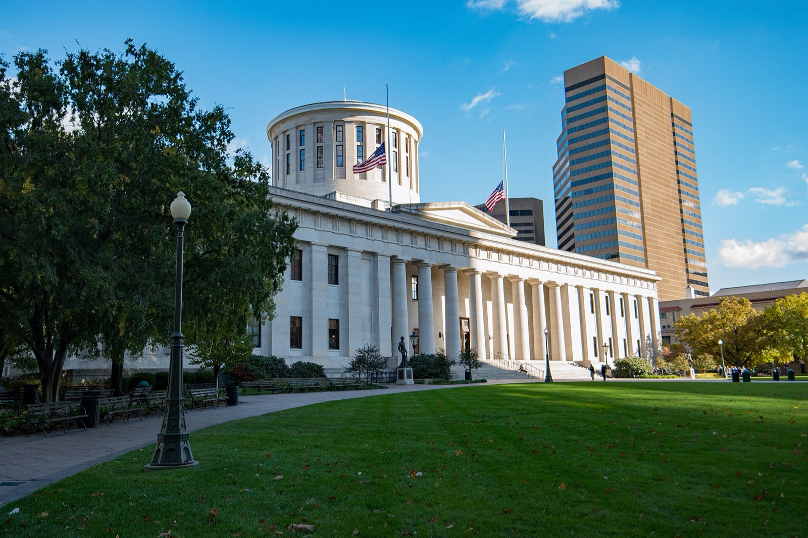 The Ohio Statehouse in Columbus