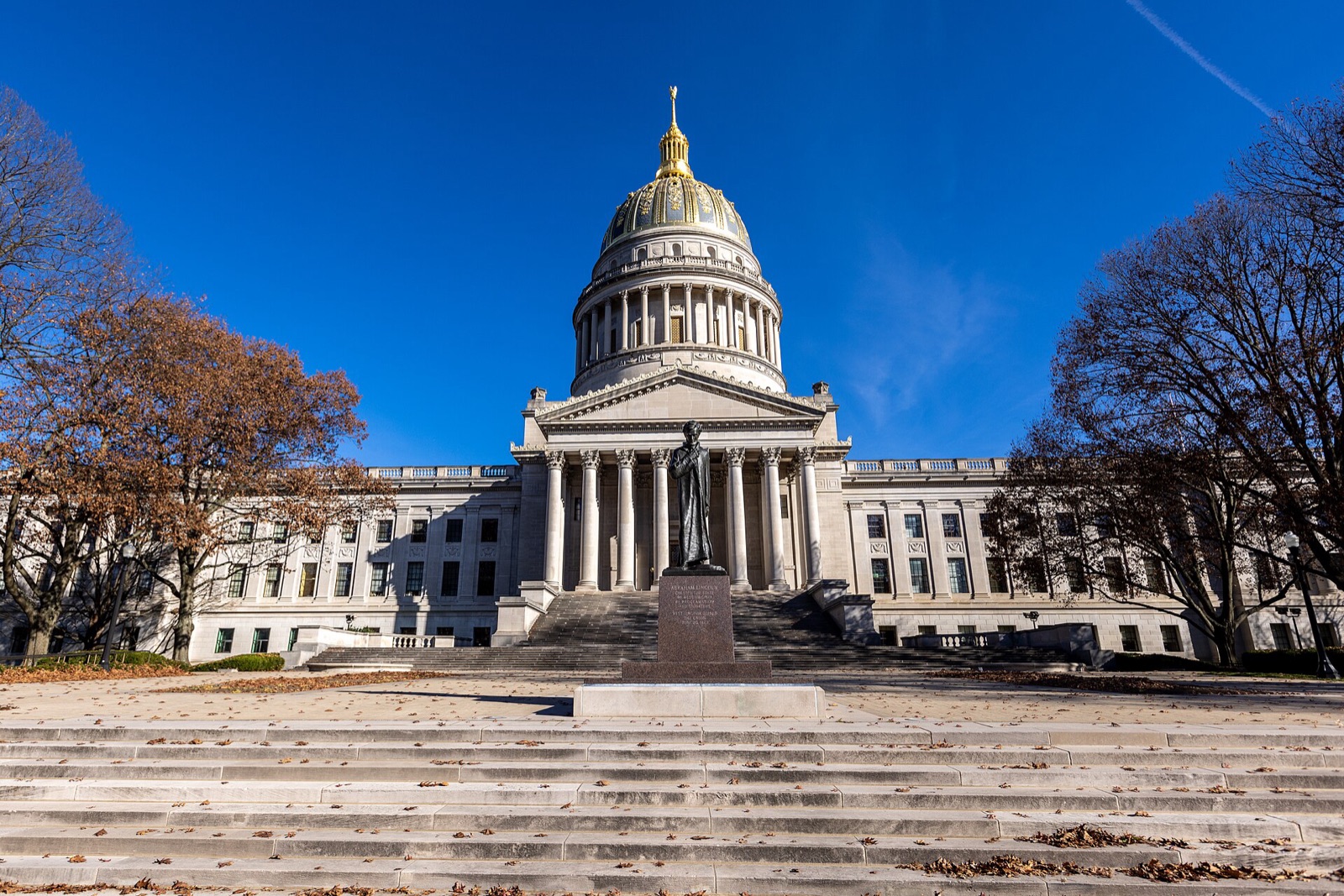 The West Virginia State Capitol in Charleston